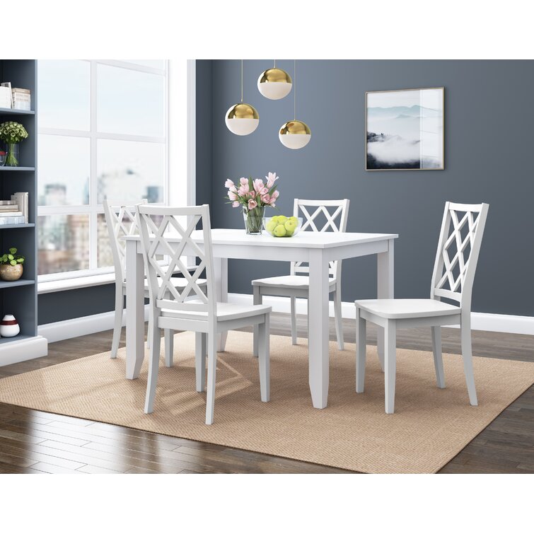 White coastal dining online table